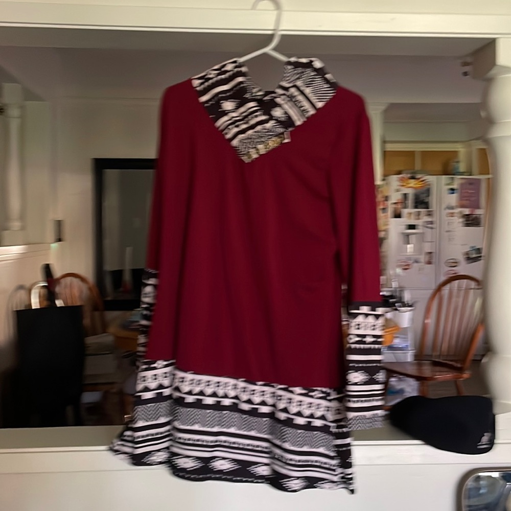 Dressy long blouse